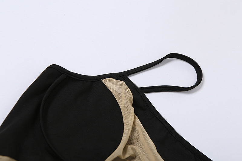Women's See-through Mesh Slim Fit Hip Dress